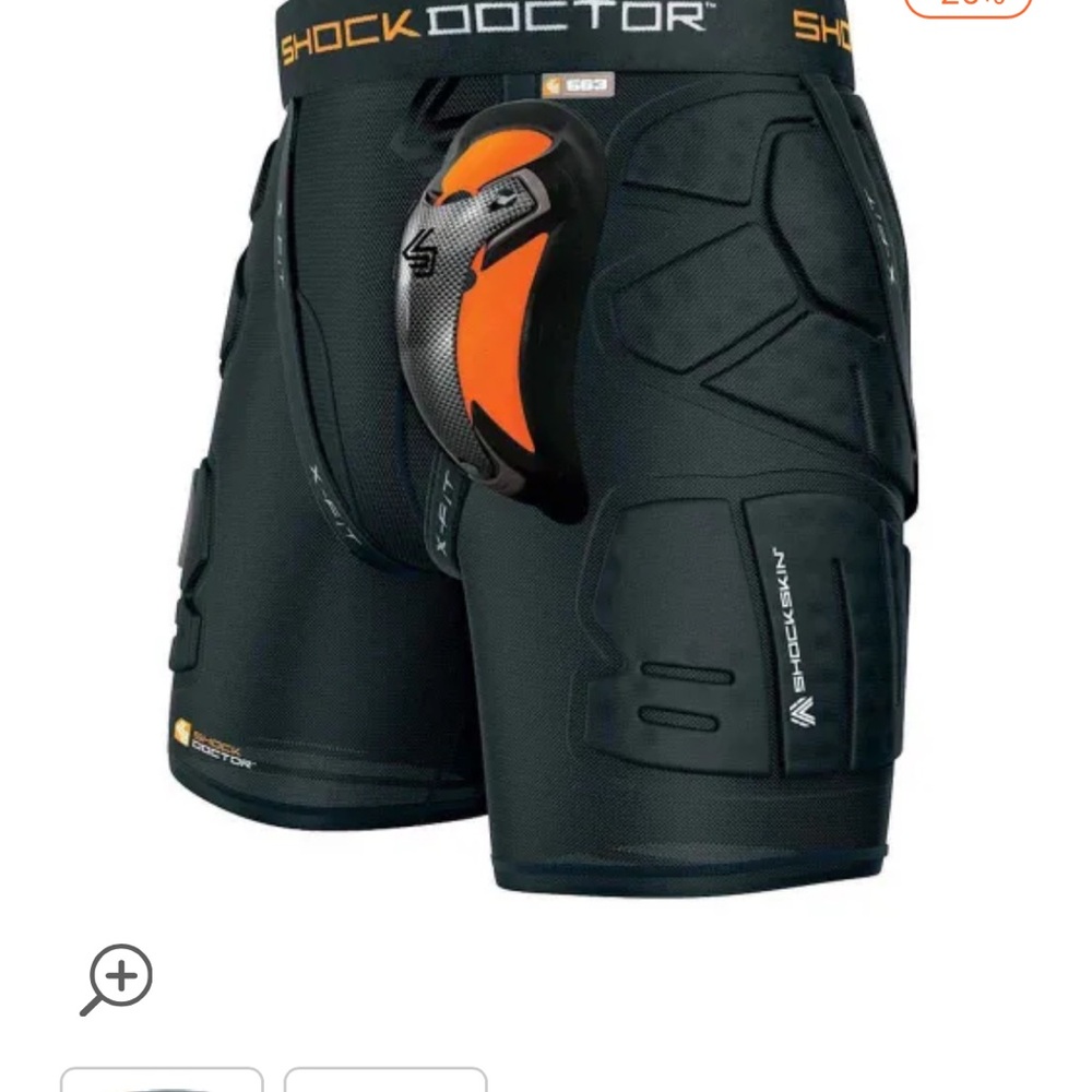 Shock Doctor relaxed fit junior protector